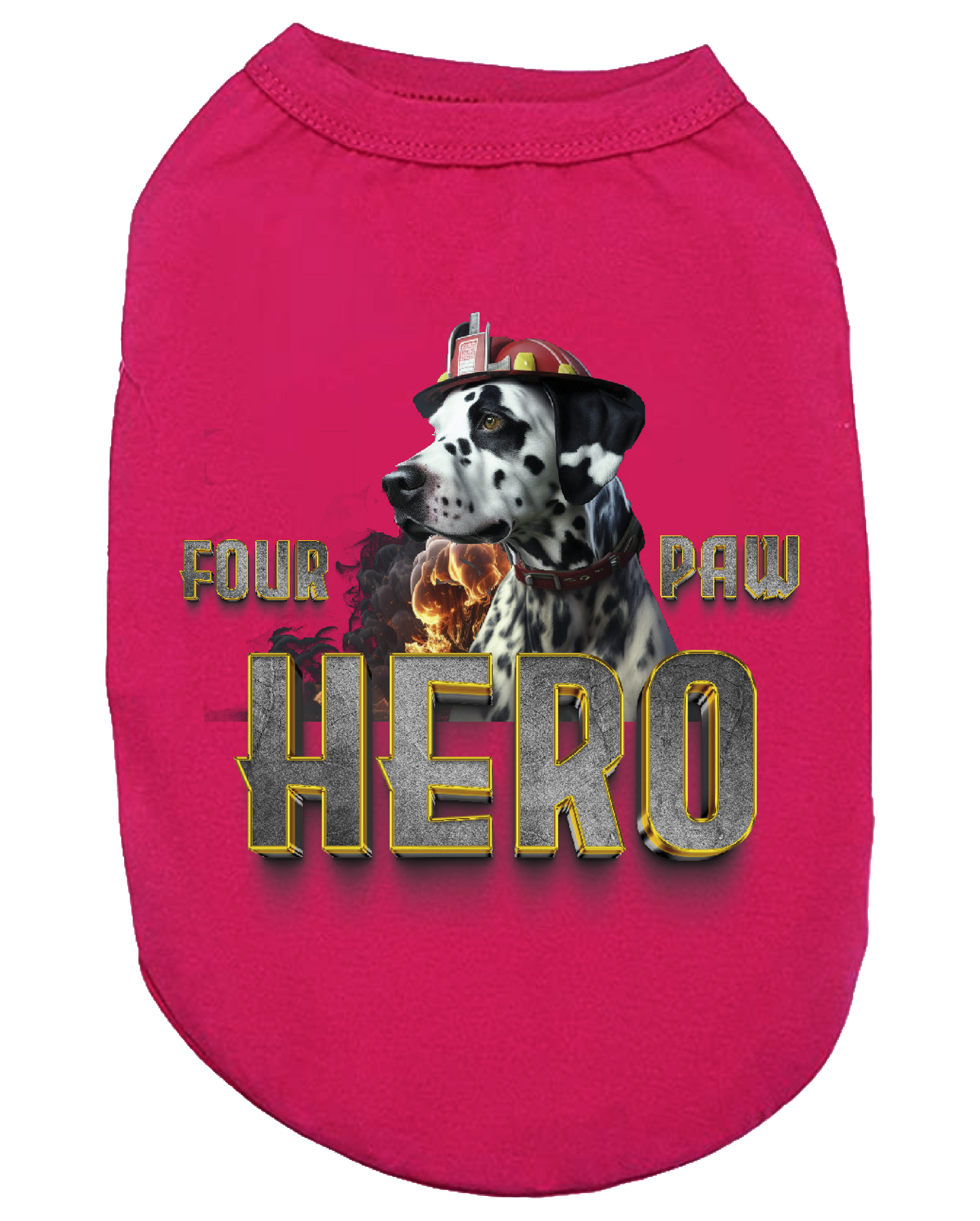 Four Paw Hero Dog Tee Two