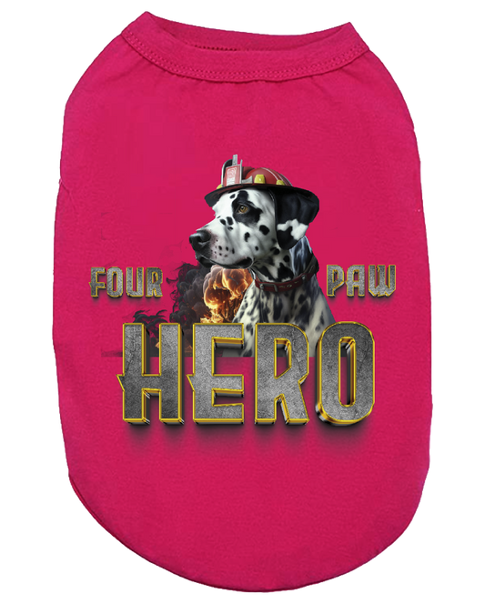 Four Paw Hero Dog Tee Two