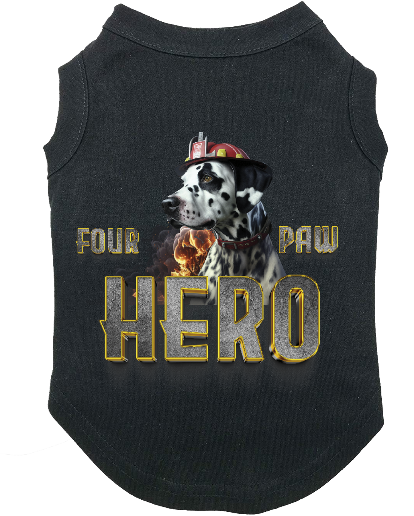 Four Paw Hero Dog Tee Two