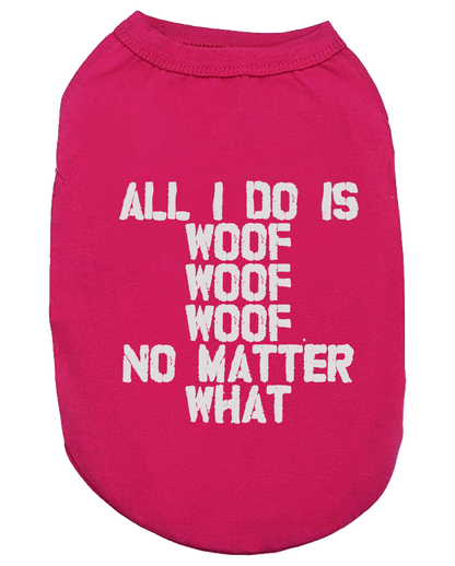 Woof Woof Woof Dog Tee