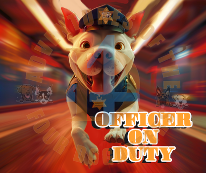 Officer on Duty Tumbler