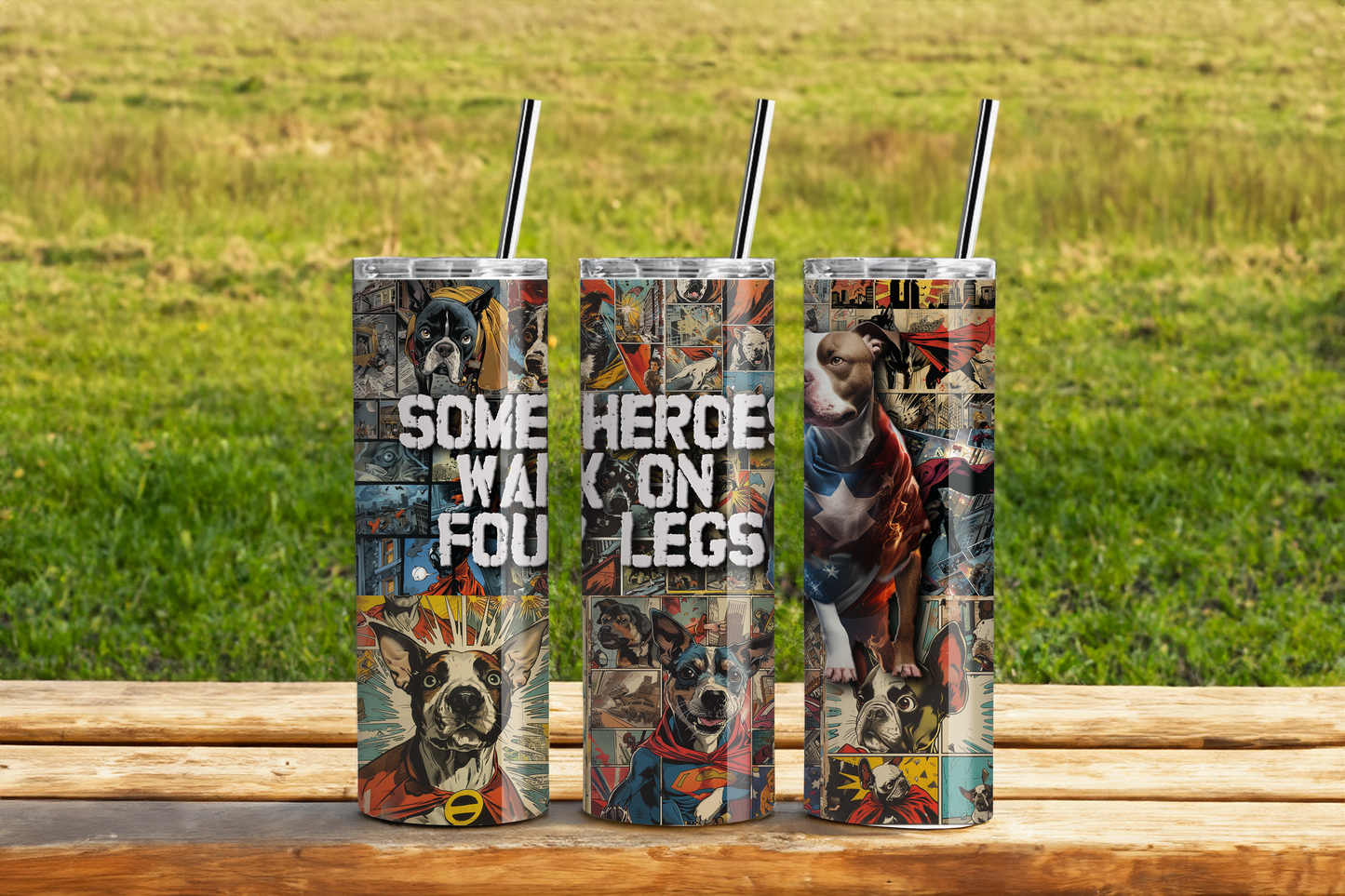 Some Heroes Tumbler