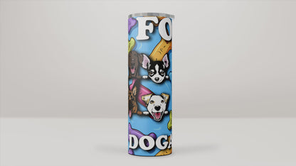 Four Dogateers Tumbler