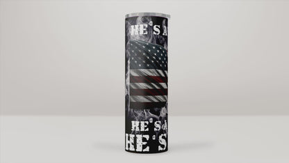 Warrior, Soldier, Dog Tumbler